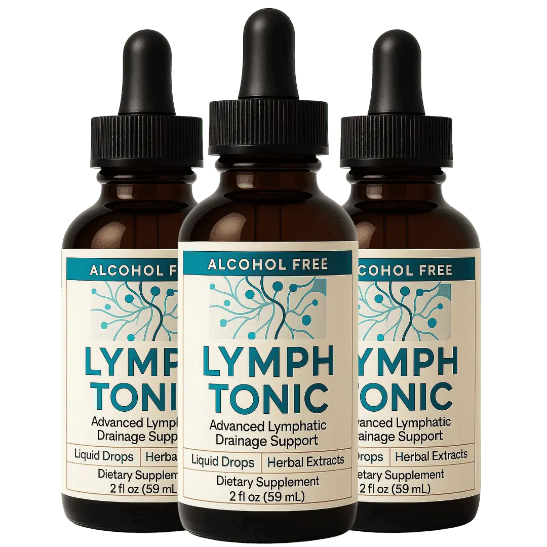 lymph tonic liquid drop bottle